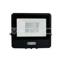 20W LIGHT SENSOR FLOODLIGHT WITH SAMSUNG CHIP 3000K BLACK...