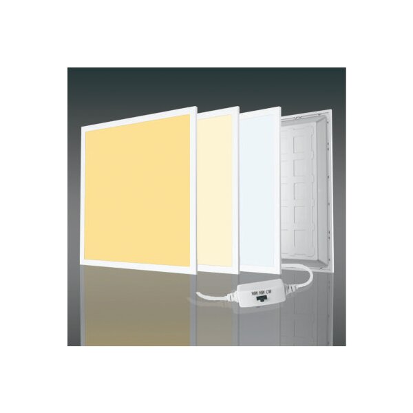 Led Panel Back-lit, lichtfarbe auswählbar, 62x62cm, 3-4-6000K, 36W, UGR<19, 4320lm