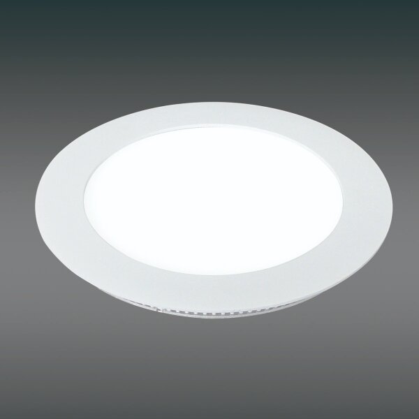 Led Einbaupanel, dm 240mm, c.o. 220mm, 18W, 4000K