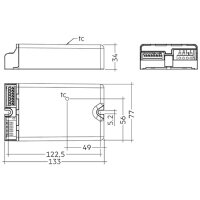 LED Netzteil LCO 90W 200–1050mA 165V one4all NFC C EXC3