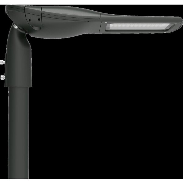 Straßenleuchte ROLA S2021, 25W, 3030, 3000K, LCO60-DALI NFC Netzteil, inklusive Timer Dimmung, DALI. Ledil Linsentechnologie, für Mastdurchmesser 60mm, 5 Jahre Garantie, Schutzklasse II