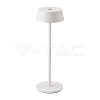 LED 2W TABLE LAMP 3000K WHITE BODY IP54