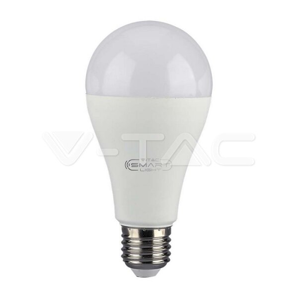 14W A65 BULB COMPATIBLE WITH AMAZON ALEXA AND GOOGLE HOME COLORCODE:RGB+WW+CW E27