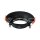 GU10 FITTING PLASTIC ROUND-BLACK 88x40mm