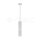 1xGU10 HANGING PENDANT WHITE D:60x300MM