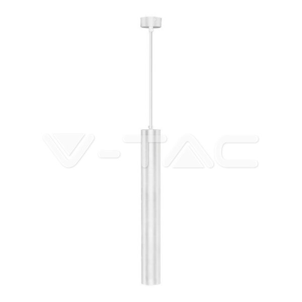 1xGU10 HANGING PENDANT WHITE D:60x500MM