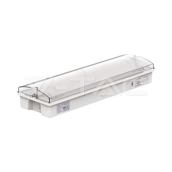 3W LED EMERGENCY EXIT LIGHT WITH SELF TEST BUTTON AND RF CONTROL 6400K