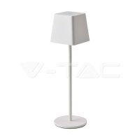 LED 2W TABLE LAMP SQ 3000K WHITE BODY
