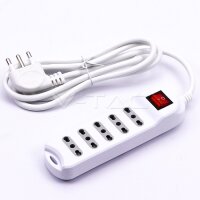 5 pos. Con Interruttore Luminoso , 10/16A Bipasso Con...