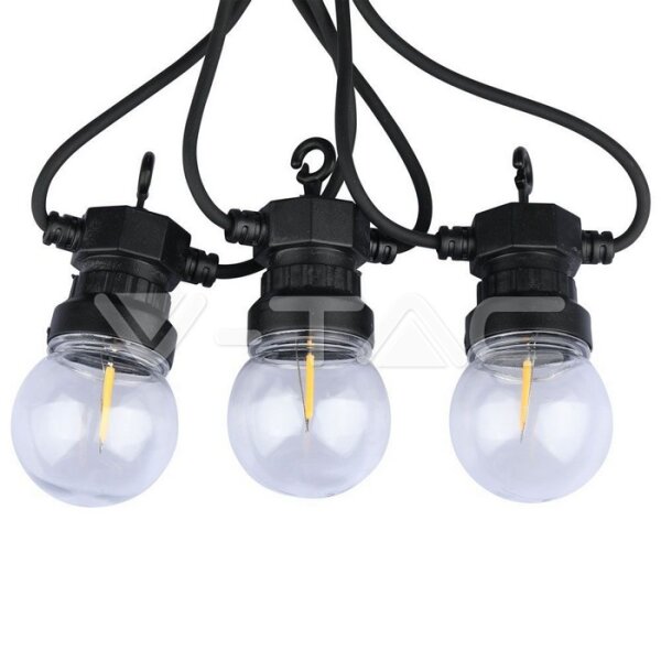 0.4W/BULB STRING LIGHT(5M) WITH BULB(10 BULBS)-3000K