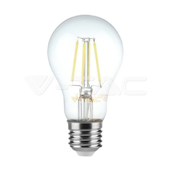 6W A60 FILAMENT BULB-CLEAR COVER 4000K E27