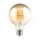 8W G95 LED FILAMENT BULB AMBER GLASS 2200K E27