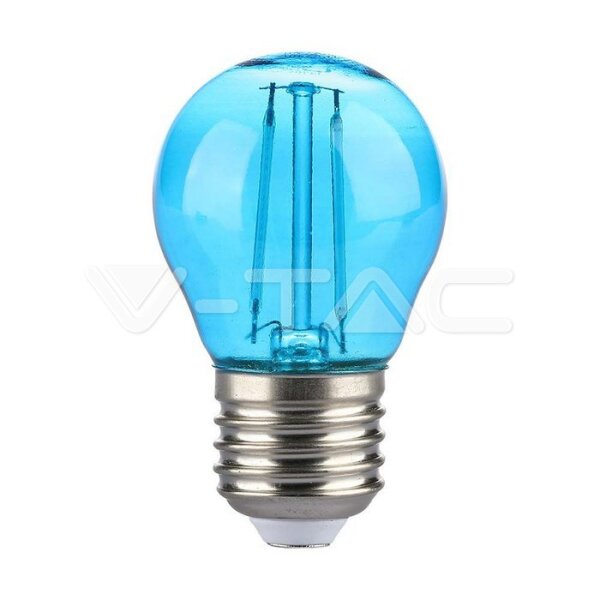 2W G45 LED BLUE COLOR FILAMENT BULB E27