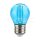2W G45 LED BLUE COLOR FILAMENT BULB E27