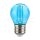 2W G45 LED BLUE COLOR FILAMENT BULB E27