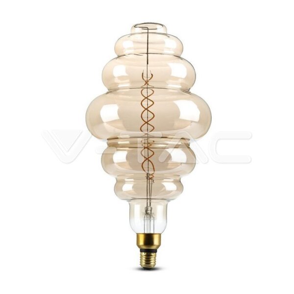 8W S200 LED SMOKY /DOUBLE FILAMENT BULB 1800K E27 DIMMABLE