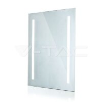 38W LED MIRROR LIGHT-RECTANGLE-CHROME 6400K D:800*600MM