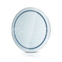 25W LED MIRROR LIGHT-ROUND WITH TOUCH SWITCH CCT...