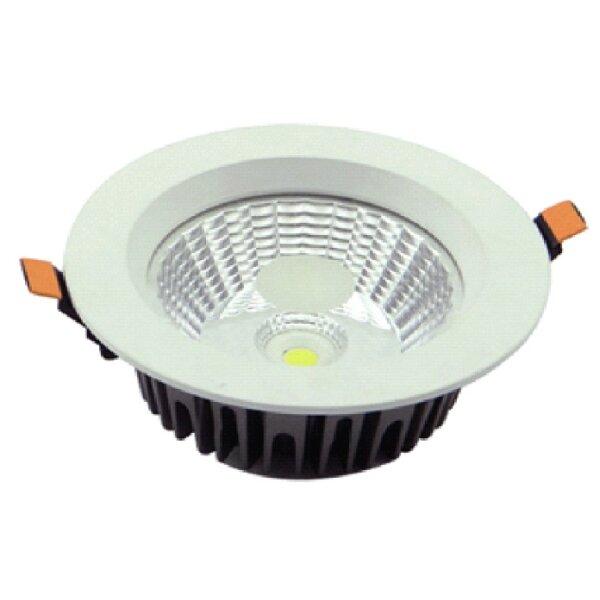 Downlight, 25W, 2400lm, 230V, Durchm. 190mm, Ausschnitt 170mm, Höhe 60mm, inkl. Standard-Netzteil