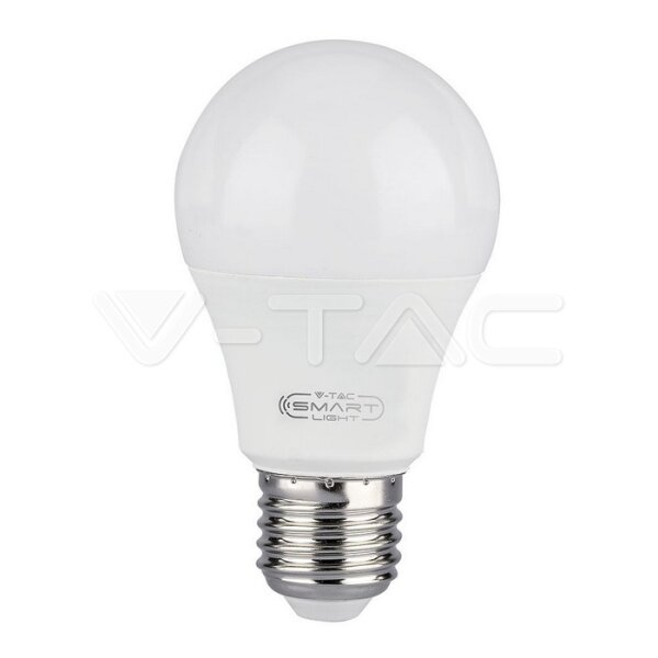 8.5W A60 BULB COMPATIBLE WITH AMAZON ALEXA AND GOOGLE HOME COLORCODE:RGB+WW+CW E27