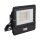 20W-WIFI LED SENSOR FLOODING LIGHT COMPATIBLE WITH AMAZON ALEXA AND GOOGLE HOME-BLACK BODY-3IN1