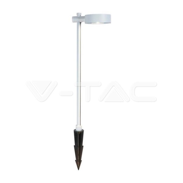 6W-LED BOLLARD LAMP-WHITE BODY-IP65-3000K