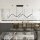 12W LED Designer Hanging Light Curve Black 4000K
