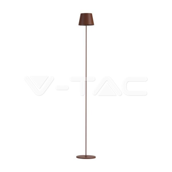 LED FLOOR LAMP 4W (4400mA BATTERY) 3000K IP54 CORTEN BODY