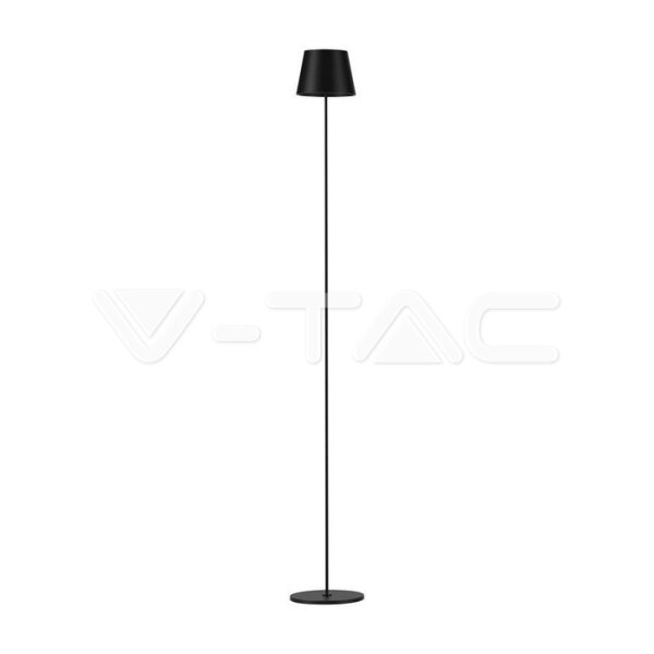 LED FLOOR LAMP 4W (4400mA BATTERY) 3000K IP54 BLACK BODY
