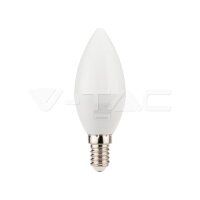 4.5W C37 LED CANDLE BULBS-SAMSUNG CHIP COLORCODE:3000K E14