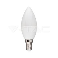 4.5W C37 LED CANDLE BULBS-SAMSUNG CHIP COLORCODE:4000K E14