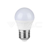 6.5W G45 PLASTIC BULB WITH SAMSUNG CHIP COLORCODE:3000K E27