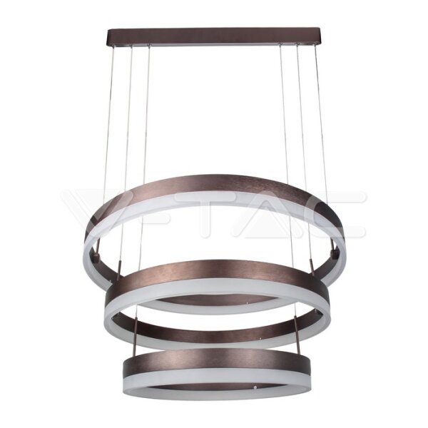 86W-SOFT LIGHT CHANDELIER-3000K,DIMMABLE-COFFEE,DIMMABLE