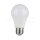 10.5W A60 LED PLASTIC BULB COLORCODE:4000K E27