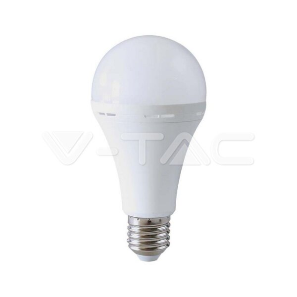 12W EMERGENCY PLASTIC LAMP A80 WITH BATTERY (3 HOURS) 4000K E27