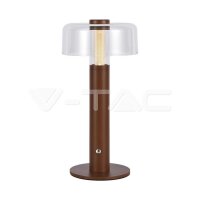 LED TABLE LAMP-1800mAH BATTERY (D150*300)  3IN1 MORANDI-4...