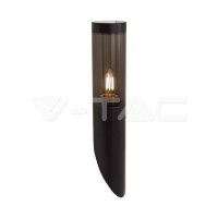 BOLLARD GARDEN FITTING LIGHT E27 (?76mmx365x236mm) SMOKE...