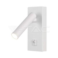2W-LED WALL MOUNTED SPOTLIGHT-3000K WHITE BODY