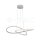 20W LED HANGING DECORATIVE LAMP-500-WHITE BODY-3000K