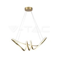 24W LED HANGING DECORATIVE LAMP-720*300-CHAMPAGNE GOLD...
