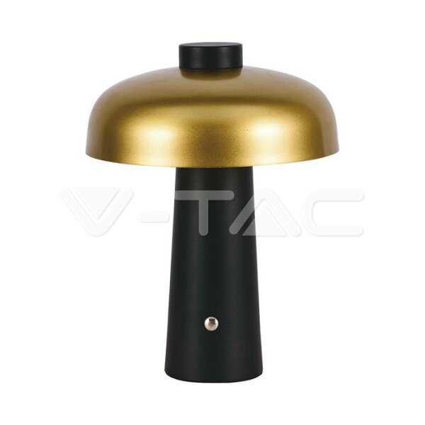 3W LED  TABLE LAMPHOLDER (D300*390)  GOLD+BLACK BODY