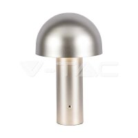 LED TABLE LAMP-1800mAH BATTERY (D150*250)  3IN1 CHAMPAGNE...