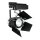 33W LED TRACKLIGHT WITH SAMSUNG CHIP 3000K 5 YRS WARRANTY,BLACK BODY