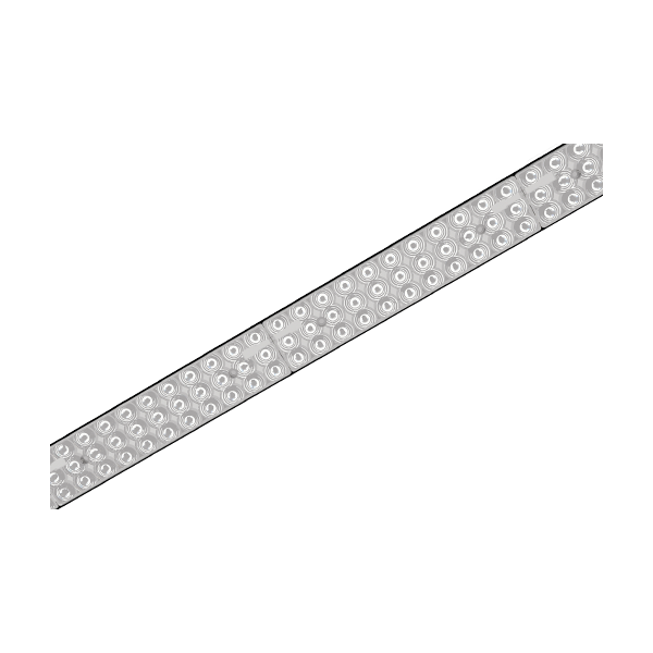 Linear LED Leuchte, 1500mm, bis zu 68W, max 10.500lm, Tridonic Dali Netzteil, mit Notstromerkennung und Push dimm Funktion.