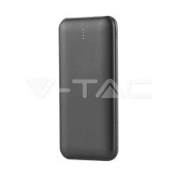 10000mah POWER BANK 2A 30CM TYPE C CABLE-BLACK