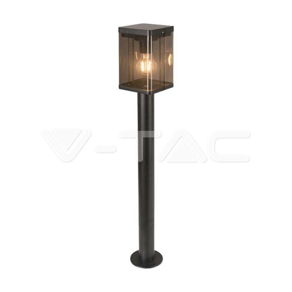 2.5W-LED SOLAR BOLLARD LAMP E27 WITH MICROWAVE SENSOR-IP44-3000K