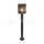2.5W-LED SOLAR BOLLARD LAMP E27 WITH MICROWAVE SENSOR-IP44-3000K