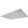 STEEL CANOPY 800*600*H20mm - MATT WHITE