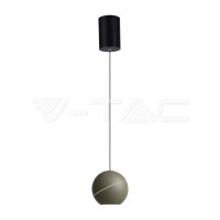 8.5W LED HANGING LAMP ( D120 ) -  3000K CHAMPAGNE GOLD BODY