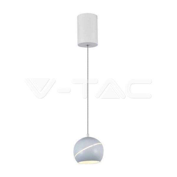 8.5W LED HANGING LAMP ( D120 ) -  3000K WHITE BODY